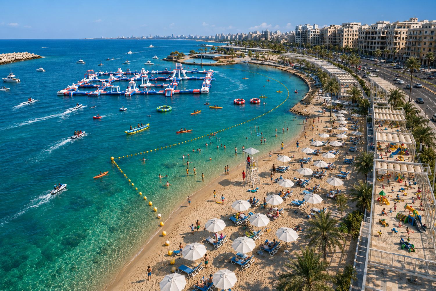 الواجهة البحرية بالإسكندرية